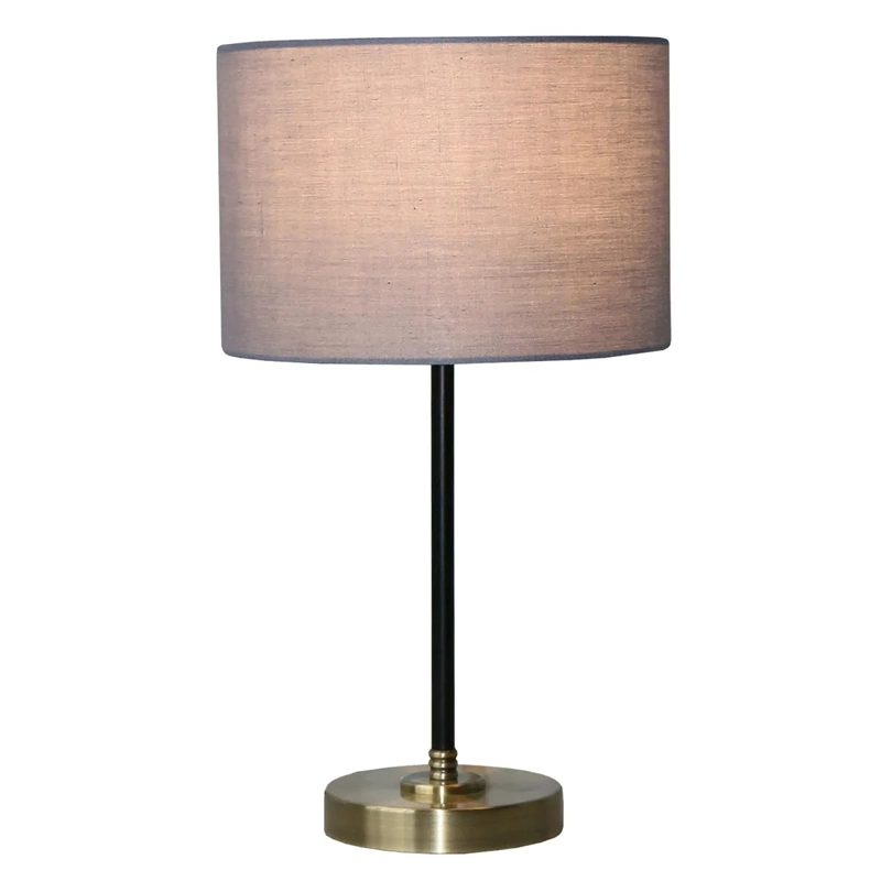 2 LAMPARAS DE MESA 40 CM JUST HOME COLLECTION MAR BEIGE - 3