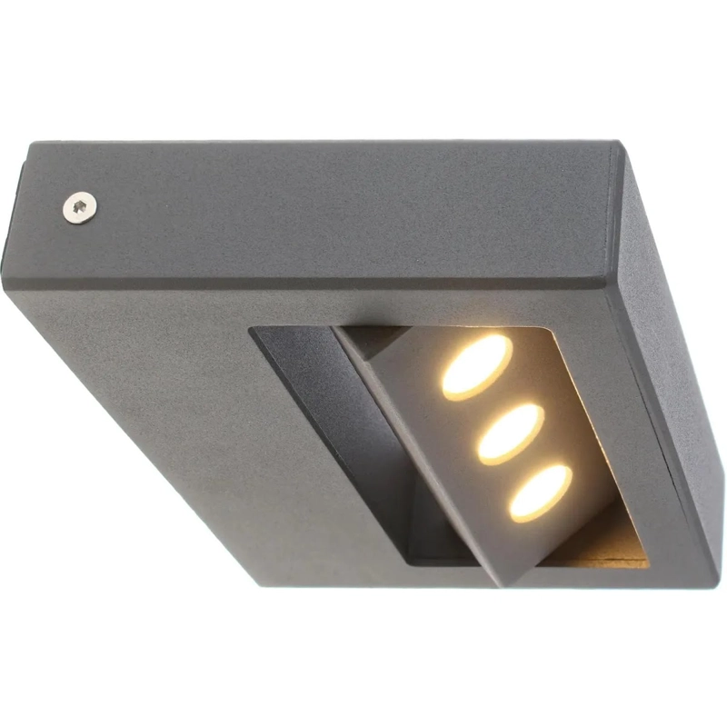 APLIQUE  DE MURO LED 7,5 W JUST HOME COLLECTION FAROL GRIS - 2