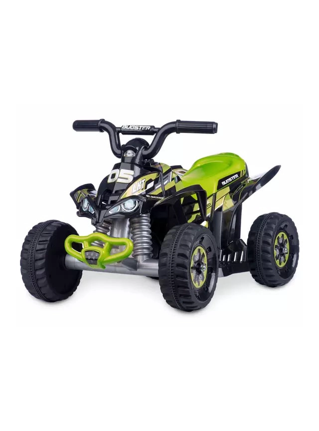 CUATRIMOTO 6V + BATERIA RECARGABLE.VERDE - 2