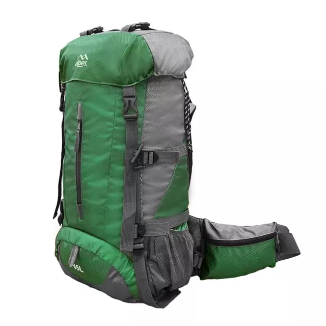 MOCHILA DE CAMPING 65 LITROS ALPES ANTILLANCA VERDE - 2