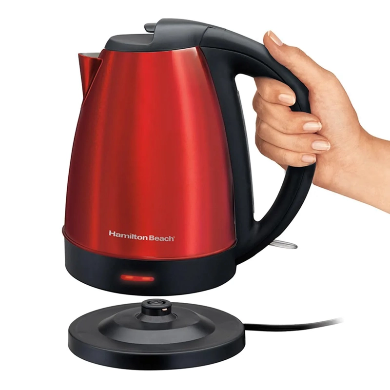 HERVIDOR 1.7 LTS HAMILTON BEACH HV40987CL ROJO - 2