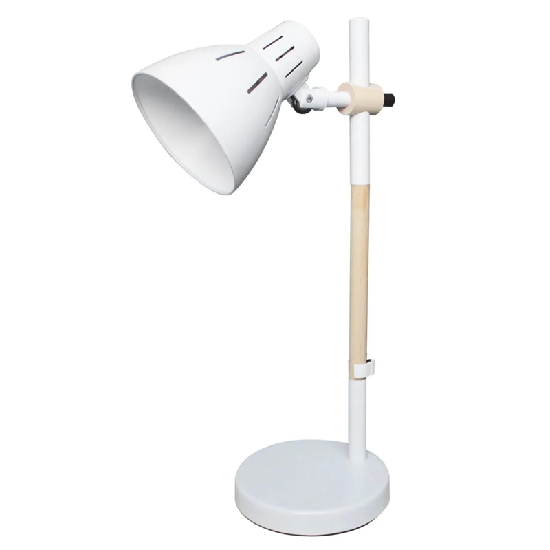 LAMPARA DE ESCRITORIO JUST HOME COLLECTION BLANCO BLANCO - 6
