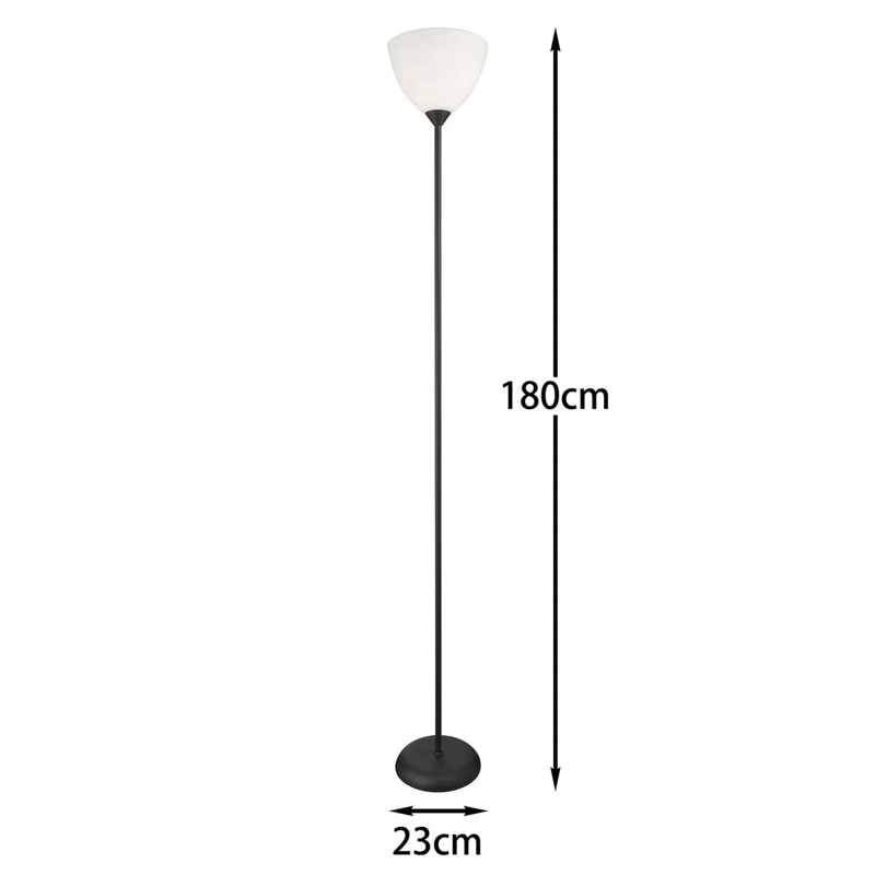 LAMPARA DE PIE SOPHIE CASA BONITA 180X176 CM NEGRO - 5