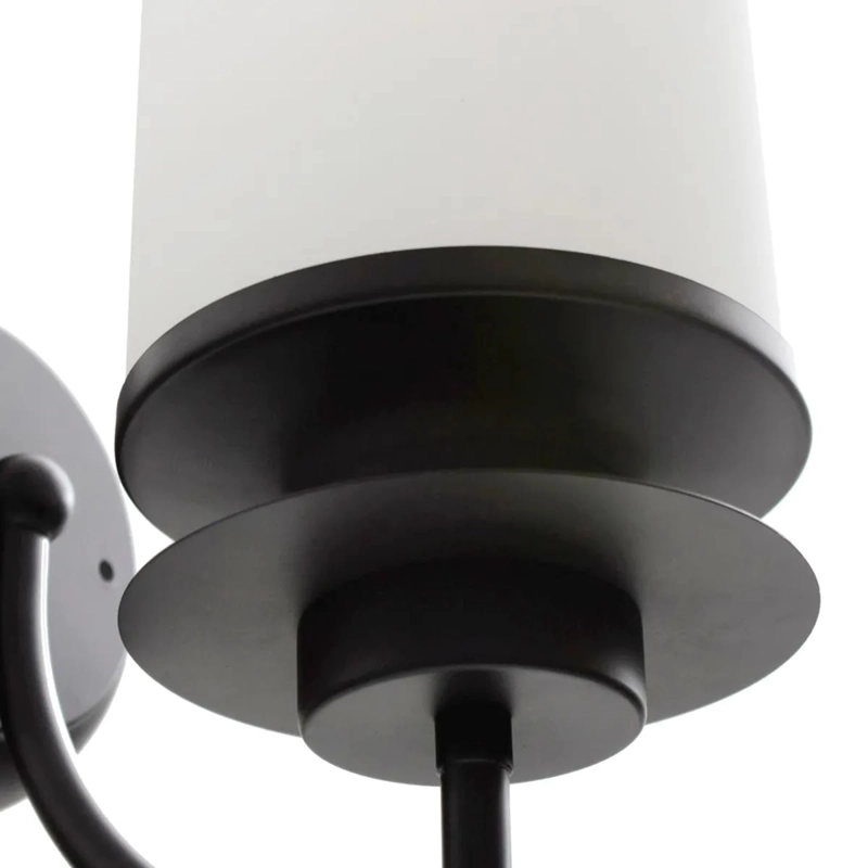 APLIQUE  CASA BONITA VASO METAL NEGRO - 3