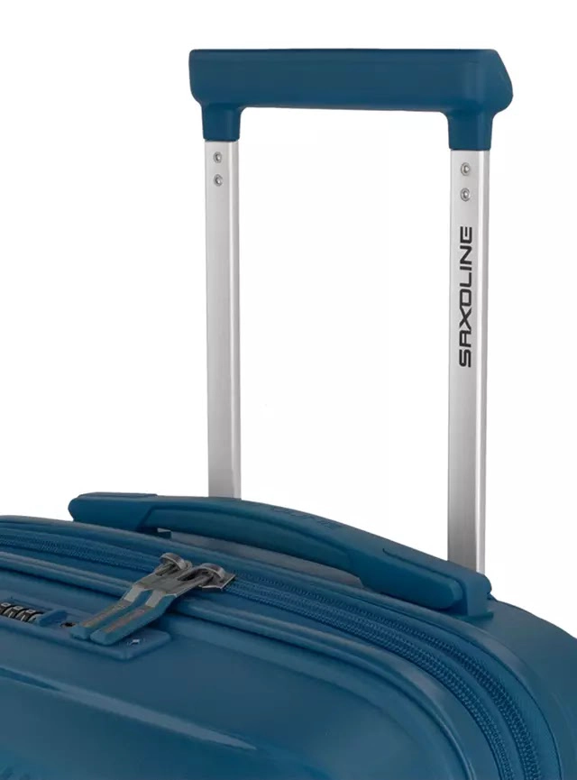 MALETA SAXOLINE DE CABINA NICKEL 37 L AZUL - 4