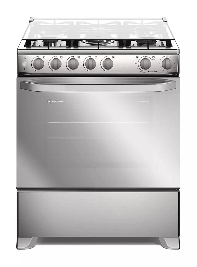 COCINA A GAS 5 QUEMADORES ELECTROLUX FE5SXC ACERO INOX - 1