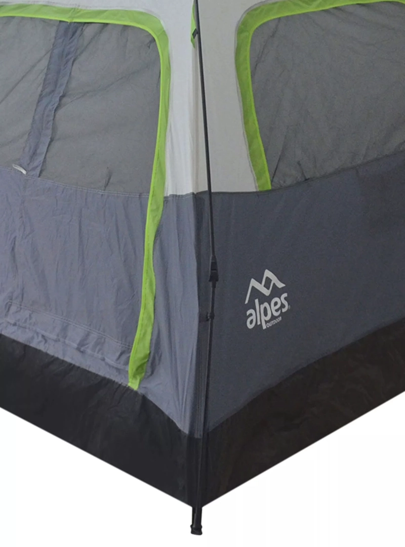 CARPA AUTOARMABLE CALAFATE 240 X 240 CM 6P VERDE/NEGRO - 2