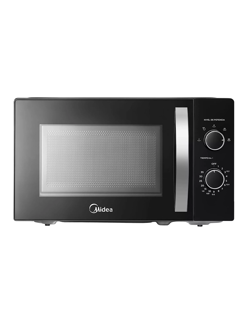 MICROONDAS MIDEA MECANICO 20 LTS MMP-20NCJ9 NEGRO - 1