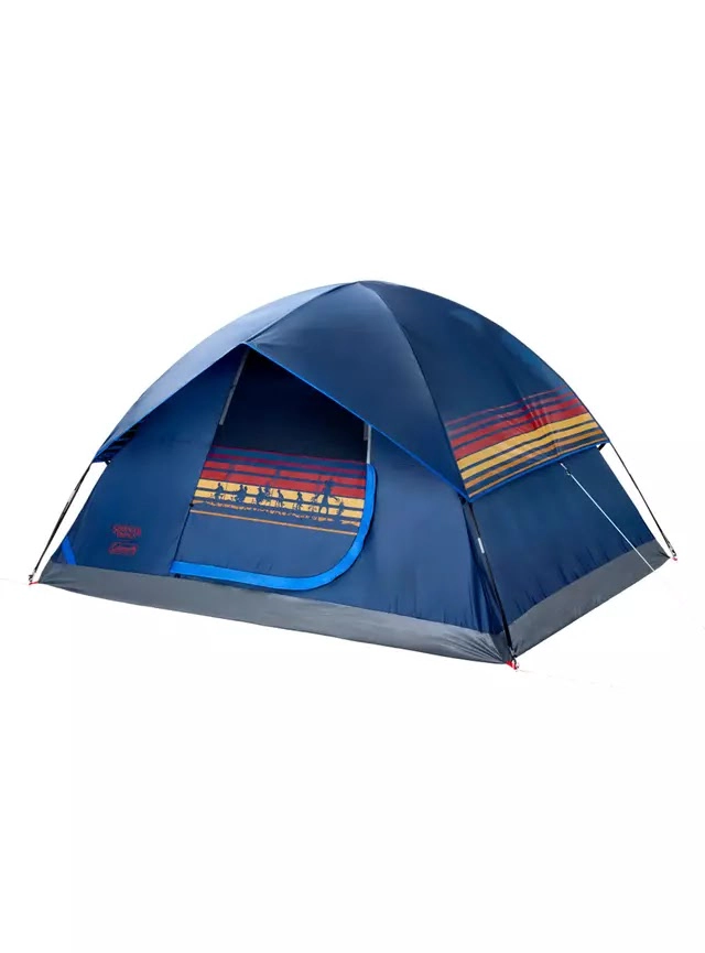 CARPA DOMO STRANGER THINGS COLEMAN 4 PERSONAS AZUL - 1
