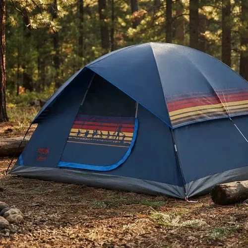 CARPA DOMO STRANGER THINGS COLEMAN 4 PERSONAS AZUL - 2