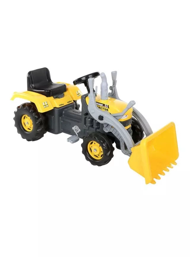 TRACTOR A PEDALES CON PALA TALBOT TALBOT 3 A 5 AÑOS AMARILLO - 2