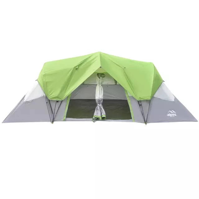 CARPA AUTOARMABLE ATITLAN 420 X 220 CM DOITE 8P GRIS/VERDE - 2