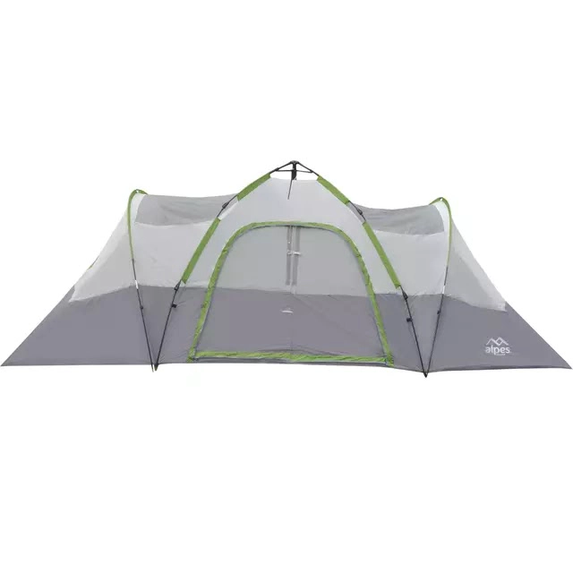 CARPA AUTOARMABLE ATITLAN 420 X 220 CM DOITE 8P GRIS/VERDE - 5