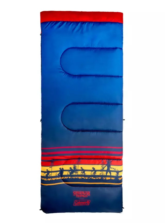 SACO DE DORMIR STRANGER THINGS COLEMAN 10°C AZUL - 1