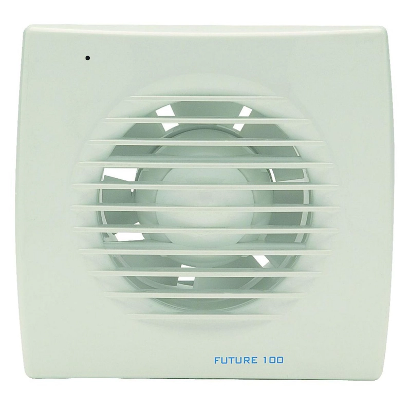 EXTRACTOR DE AIRE SYP PARA BAÑO 100 MM BLANCO - 1