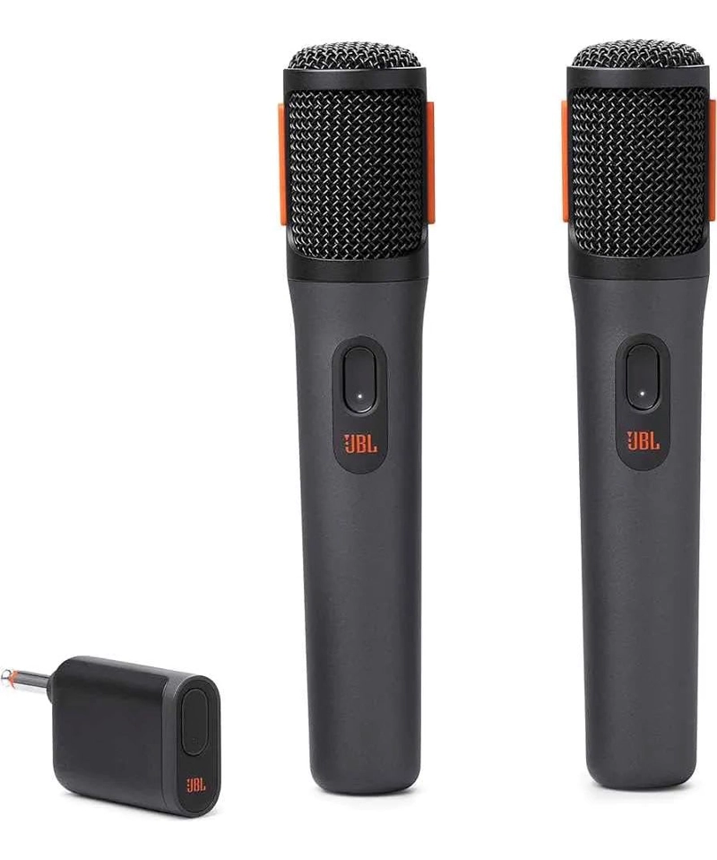 PAR DE MICROFONOS JBL PARTYBOX WIRELESS MIC-NEGRO - 2