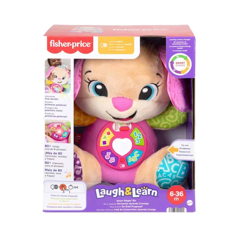 JUGUETE FISHER PRICE DIDACTICO LA HERMANITA APRENDE CONMIGO - 4