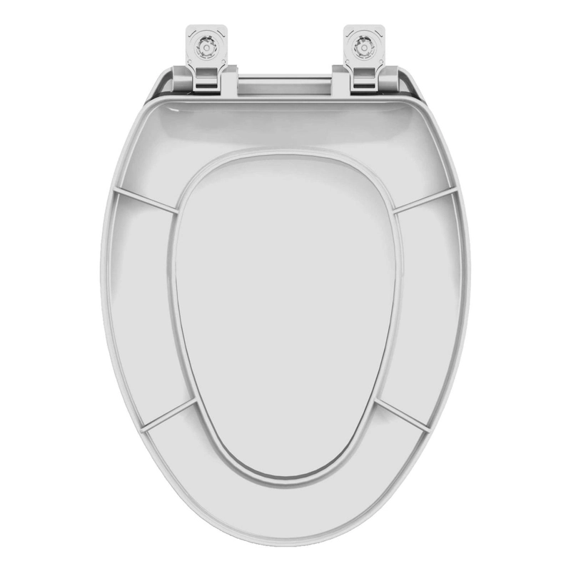 ASIENTO SENSI DACQUA ELONGADO APOLO CIERRE SUAVE BLANCO - 4