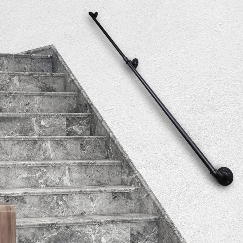 PASAMANOS BAÑO HOLZKET 150 CM NEGRO - 2