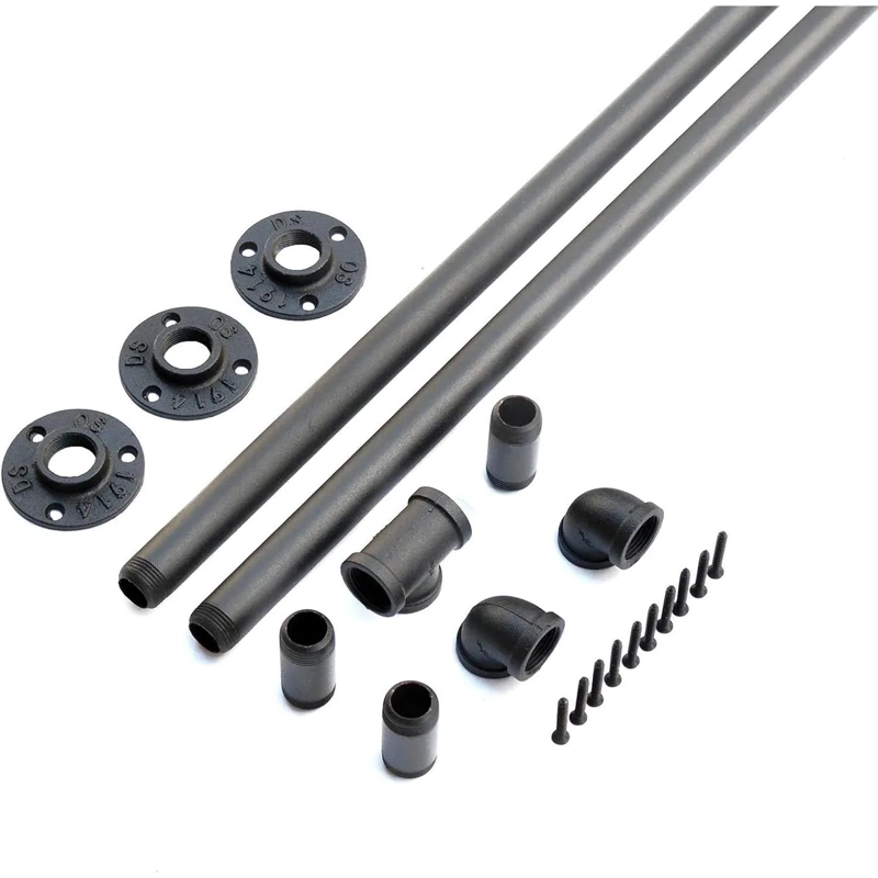 PASAMANOS BAÑO HOLZKET 150 CM NEGRO - 5
