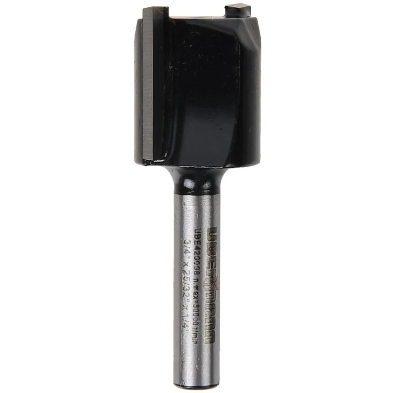 FRESA RECTA 3/4X25/32' UBERMANN NEGRO/METALICO - 2