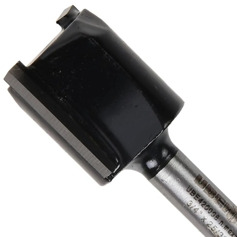 FRESA RECTA 3/4X25/32' UBERMANN NEGRO/METALICO - 3