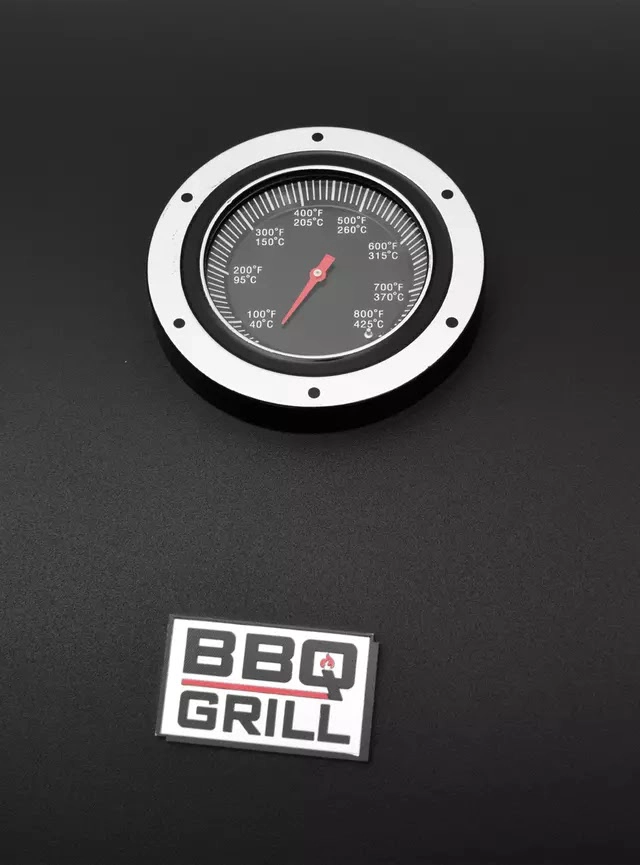 PARRILLA A GAS DARK HAWK BBQ GRILL 4 QUEMADORES NEGRO - 4