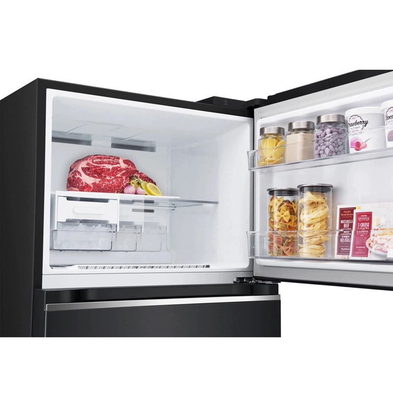 REFRIGERADOR TOP FREEZER, NO FROST LG NEGRO NEGRO - 6