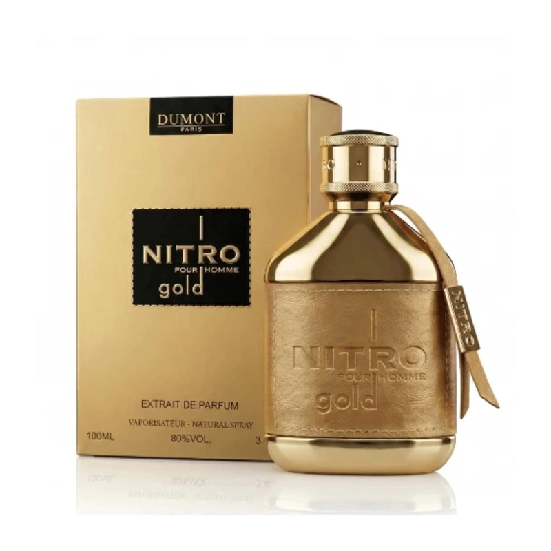 DUMONT NITRO POUR HOMME GOLD EXTRAIT PARFUM 100 ML HOMBRE - 1