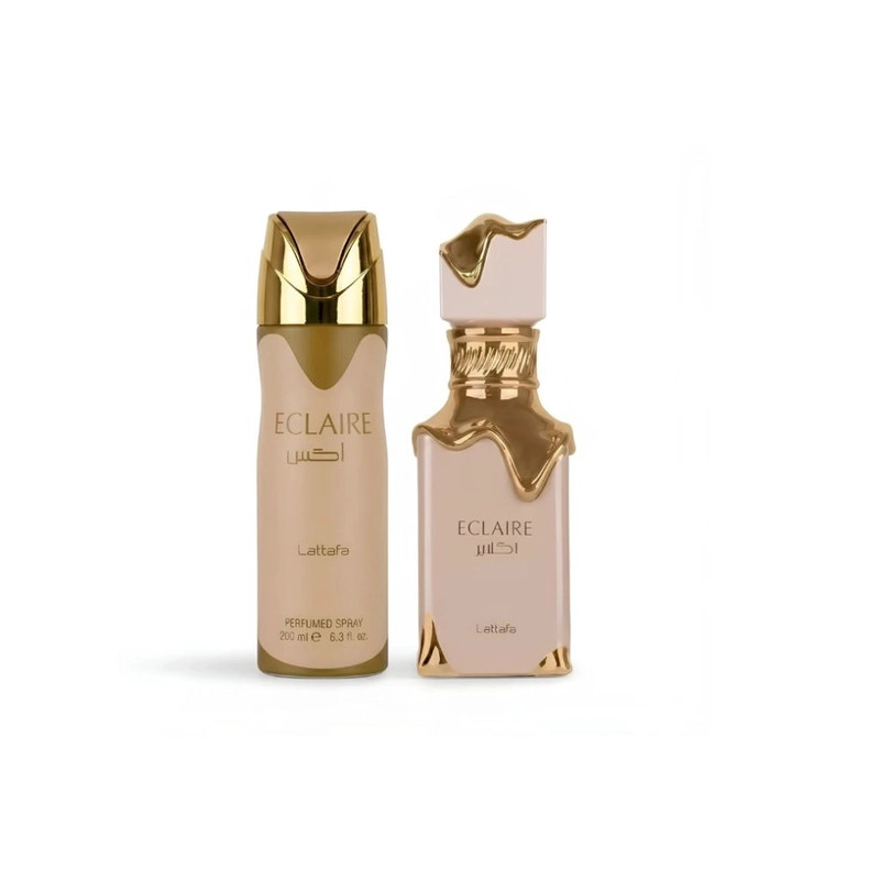 LATTAFA ECLAIRE SET EDP 100 ML + PERFUMED SPRAY 200 ML UNISEX - 2