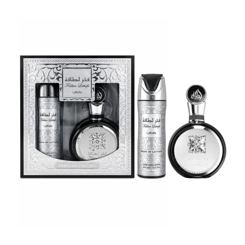 LATTAFA SET FAKHAR EDP 100 ML + DEO 200 ML HOMBRE - 1