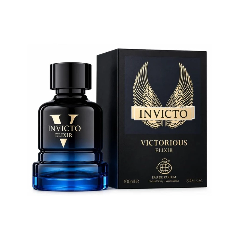 FRAGRANCE WORLD INVICTO VICTORIOUS ELIXIR EDP 100 ML HOMBRE - 1