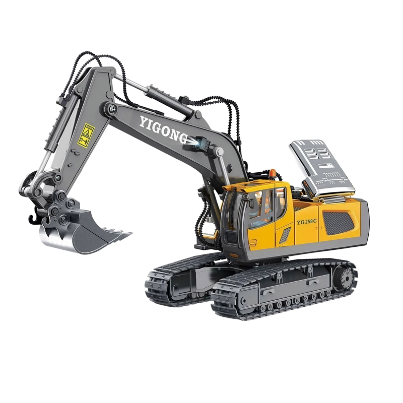 EXCAVADORA CONTROL REMOTO 11 CANALES 2.4GHZ RECARGABLE - 5