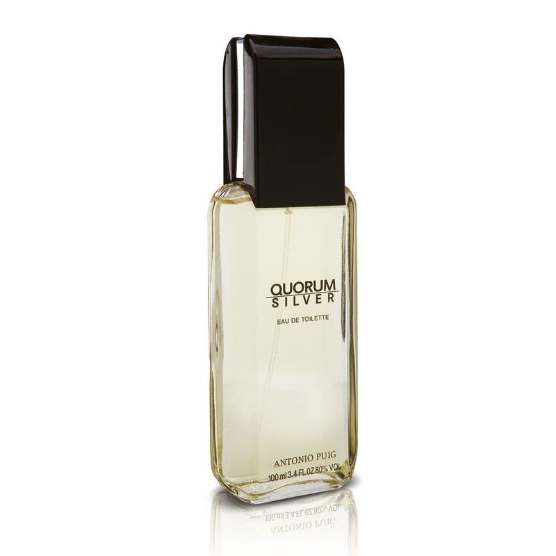 ANTONIO PUIG QUORUM SILVER MEN EDT 100ML - 1