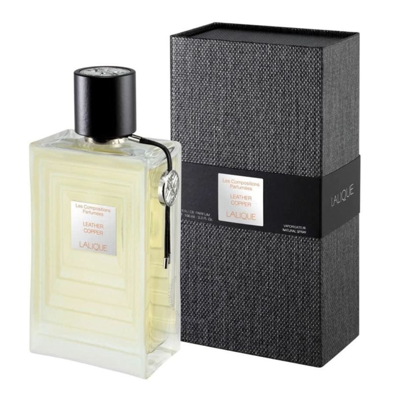 LALIQUE NOIR PREMIER LQ LEATHER COPPER 100ML EDP VARON - 1
