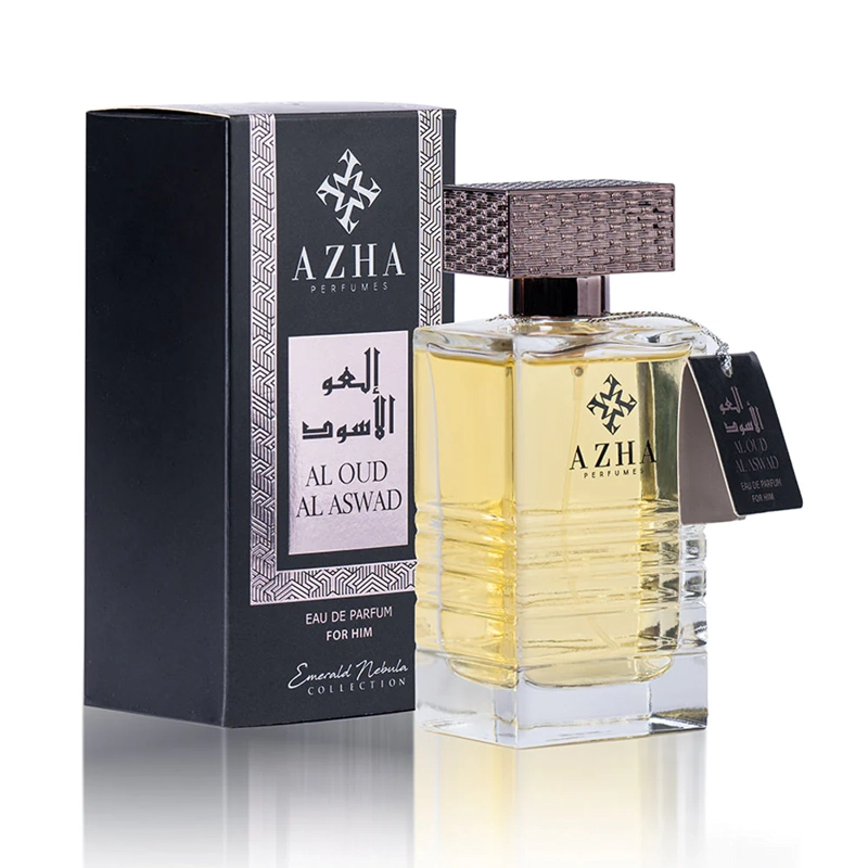 AZHA AL OUD AL ASWAD MEN EDP 100ML - 2