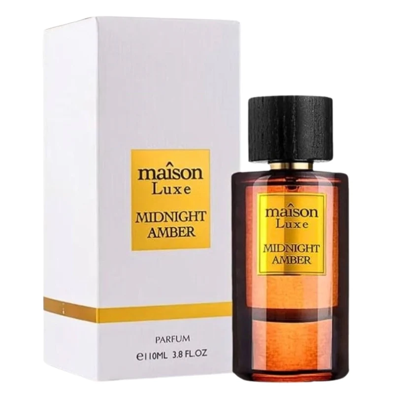 HAMIDI MAISON LUXE MIDNIGHT AMBER MEN PARFUM 110ML - 2