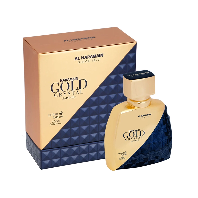 AL HARAMAIN GOLD CRYSTAL SAPPHIRE EXTRAIT PARFUM 100ML - 1