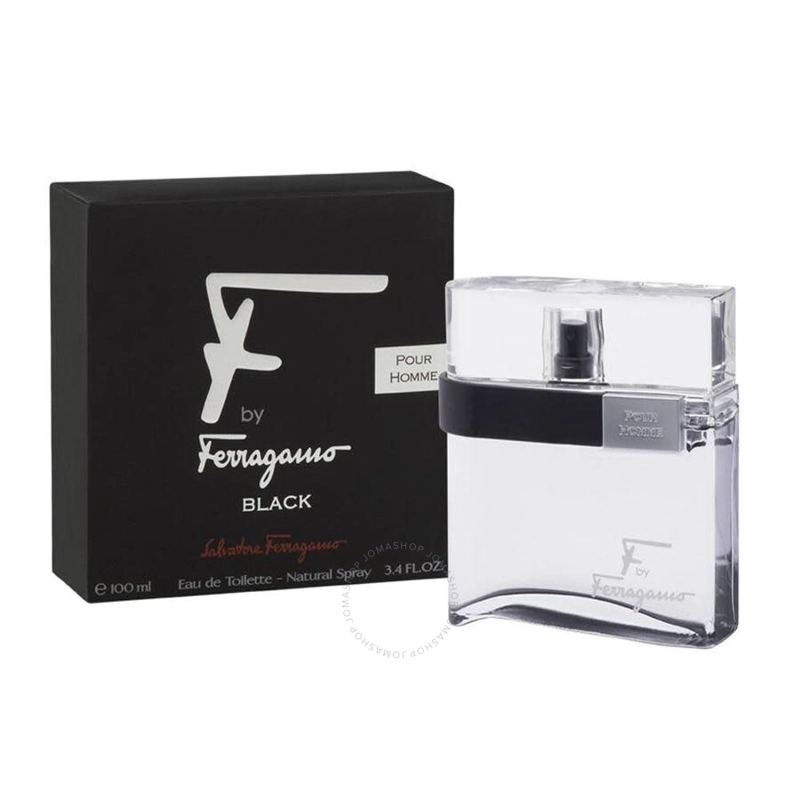 SALVATORE FERRAGAMO F BY FERRAGAMO HOMME BLACK 100ML - 1