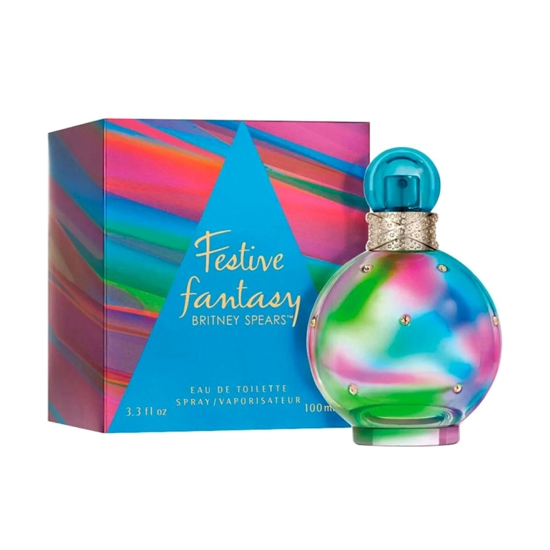 BRITNEY SPEARS FESTIVE FANTASY WOMAN EDT 100ML - 3