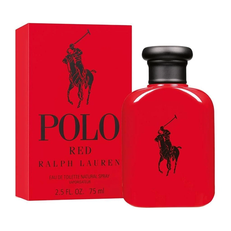 RALPH LAUREN POLO RED MEN EDT 75ML - 3