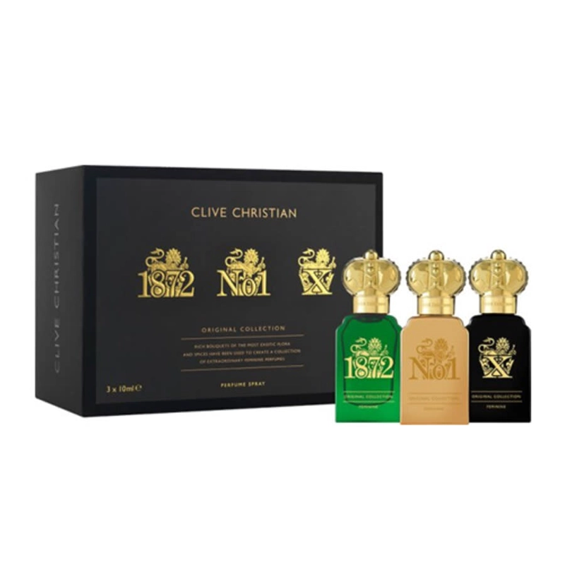 CLIVE CHRISTIAN ORIGINAL COLLECTION FEMININE PERFUMES 3X10ML - 2