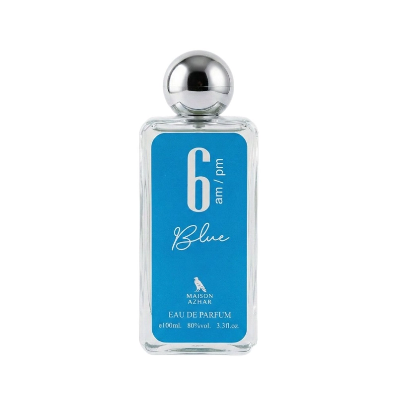 MAISON AZHAR 6 AM PM BLUE EDP 100ML - 4