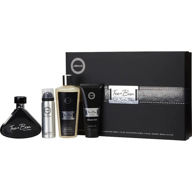 ARMAF TRES BON MEN EDT 100 ML+SG100 ML+BS 50 ML+SH250 ML - 1