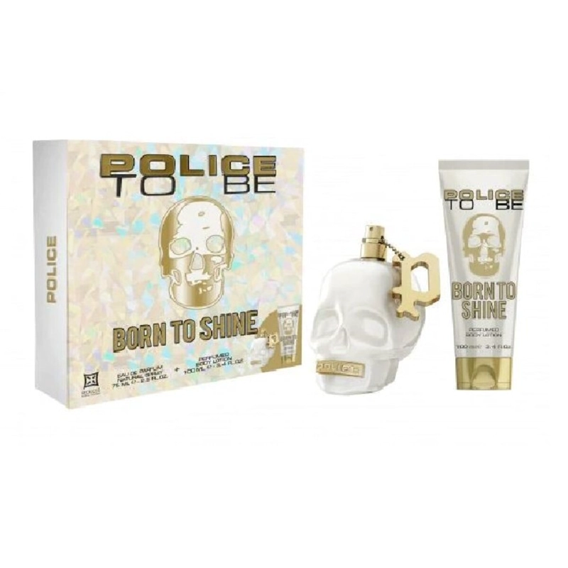 POLICE TO BE BORN TO SHINE WOMAN EDP 75ML+BL 100ML - 1