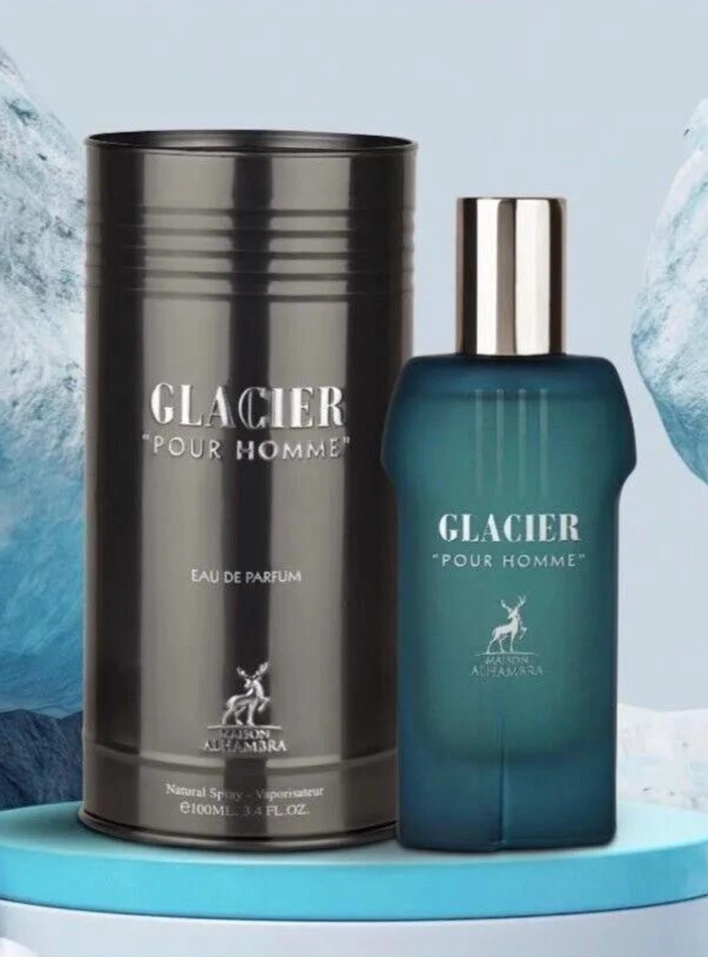 MAISON ALHAMBRA GLACIER POUR HOMME EDP 100ML - 4