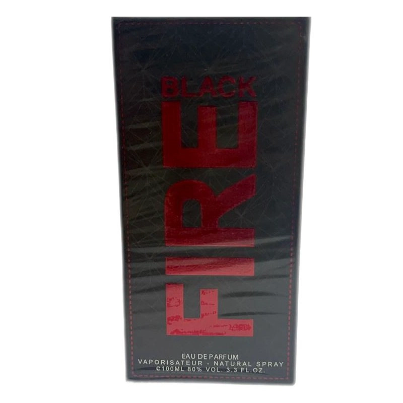 HOT COLLECTION FIRE BLACK MEN EDP 100ML - 3