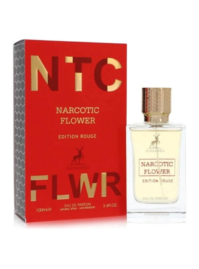 MAISON ALHAMBRA NARCOTIC FLOWER ROUGE EDP 100ML - 3