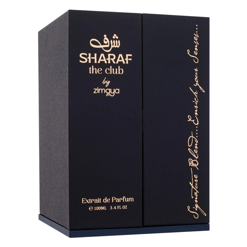ZIMAYA SHARAF THE CLUB EXTRAIT PRAFUM 100ML - 1