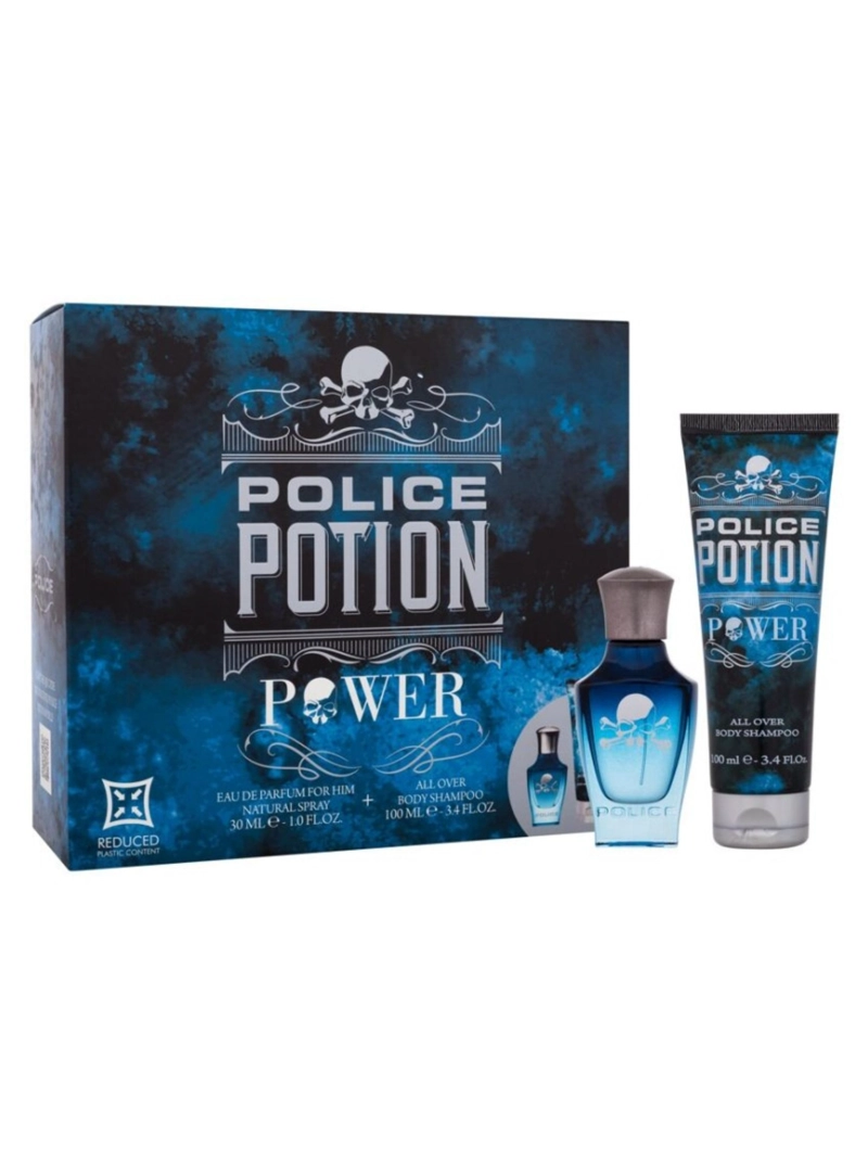 POLICE POTION POWER MEN 30ML+SHAMPOO 100ML - 3